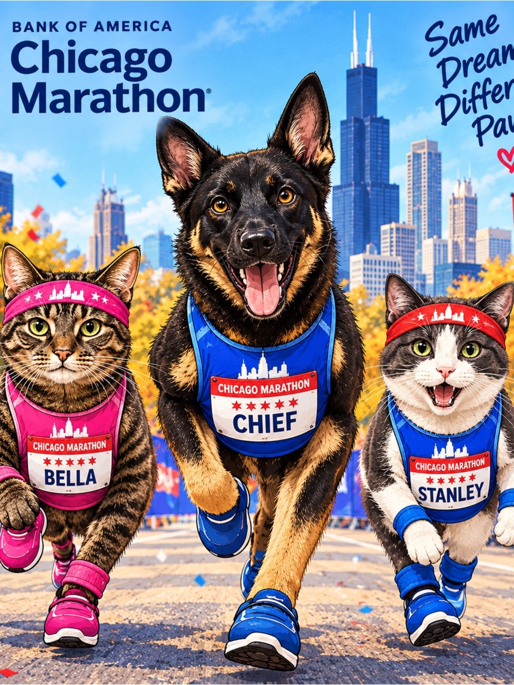 Chicago Marathon donation